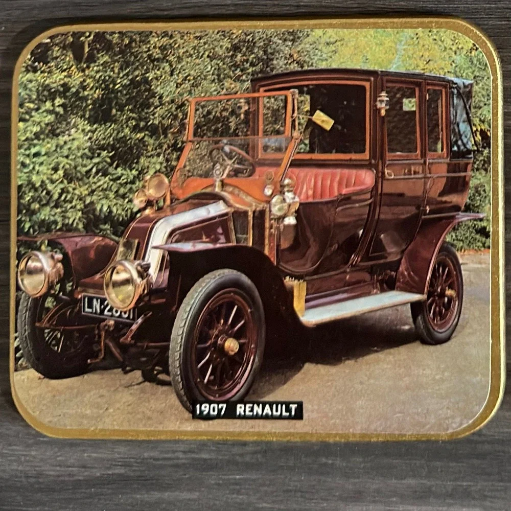Vintage Jason Coasters Set 6 Antique Classic Cars Cork Back New‎ Zealand 1900s
